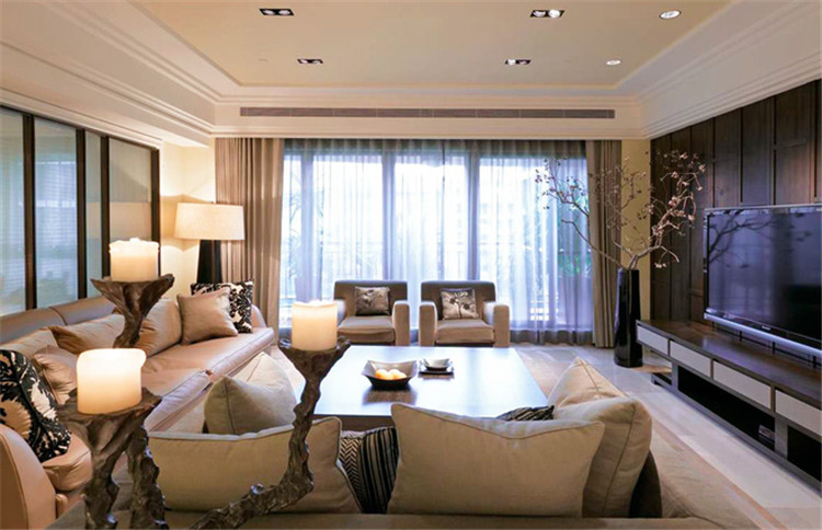 成都别墅装修公司彩叠园新古典风格赏析