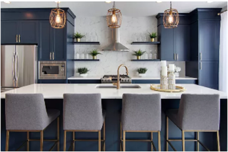 成都鲁班装饰公司别墅装修厨房设计 成都鲁班装饰公司别墅装修厨房设计