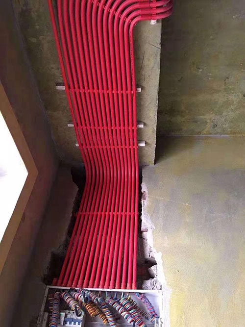 成都三利宅院独栋别墅装修施工现场照片 成都三利宅院独栋别墅装修施工现场照片