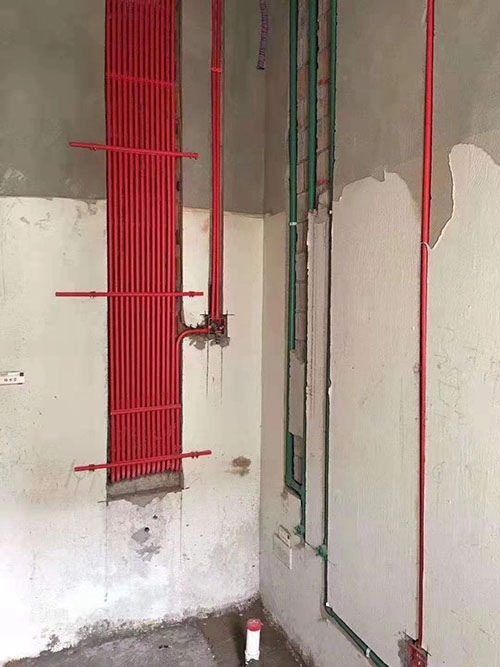 成都三利宅院独栋别墅装修施工现场照片 成都三利宅院独栋别墅装修施工现场照片